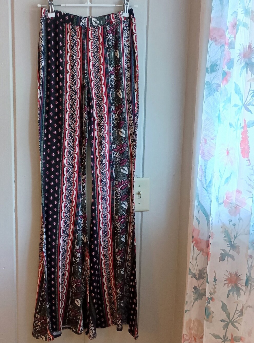 Abercrombie Bohemian Print Flare Pants